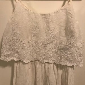 Charlotte Russe Boho white dress